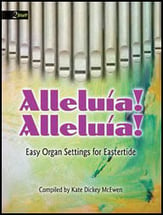 Alleluia! Alleluia! Organ sheet music cover